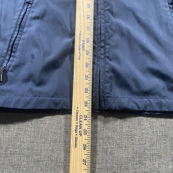Nascar Stormtech Full-Zip Windbreaker Jacket Mens Medium‎ Blue Vented Wicking - Picture 9 of 13